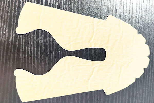 得馬裁切機(jī)F11裁切樣品